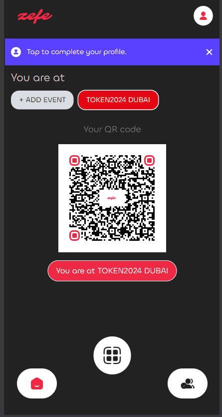 Zefe- A telegram Mini App for instant event networking